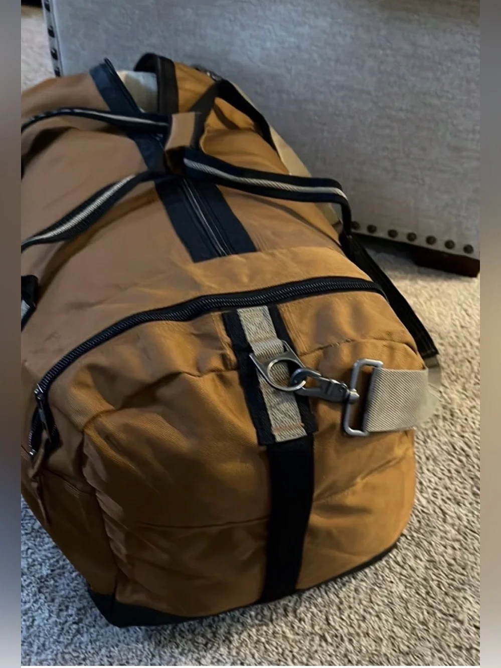 National Rifle Association Heavy Canvas Bag With Strap Never In Original